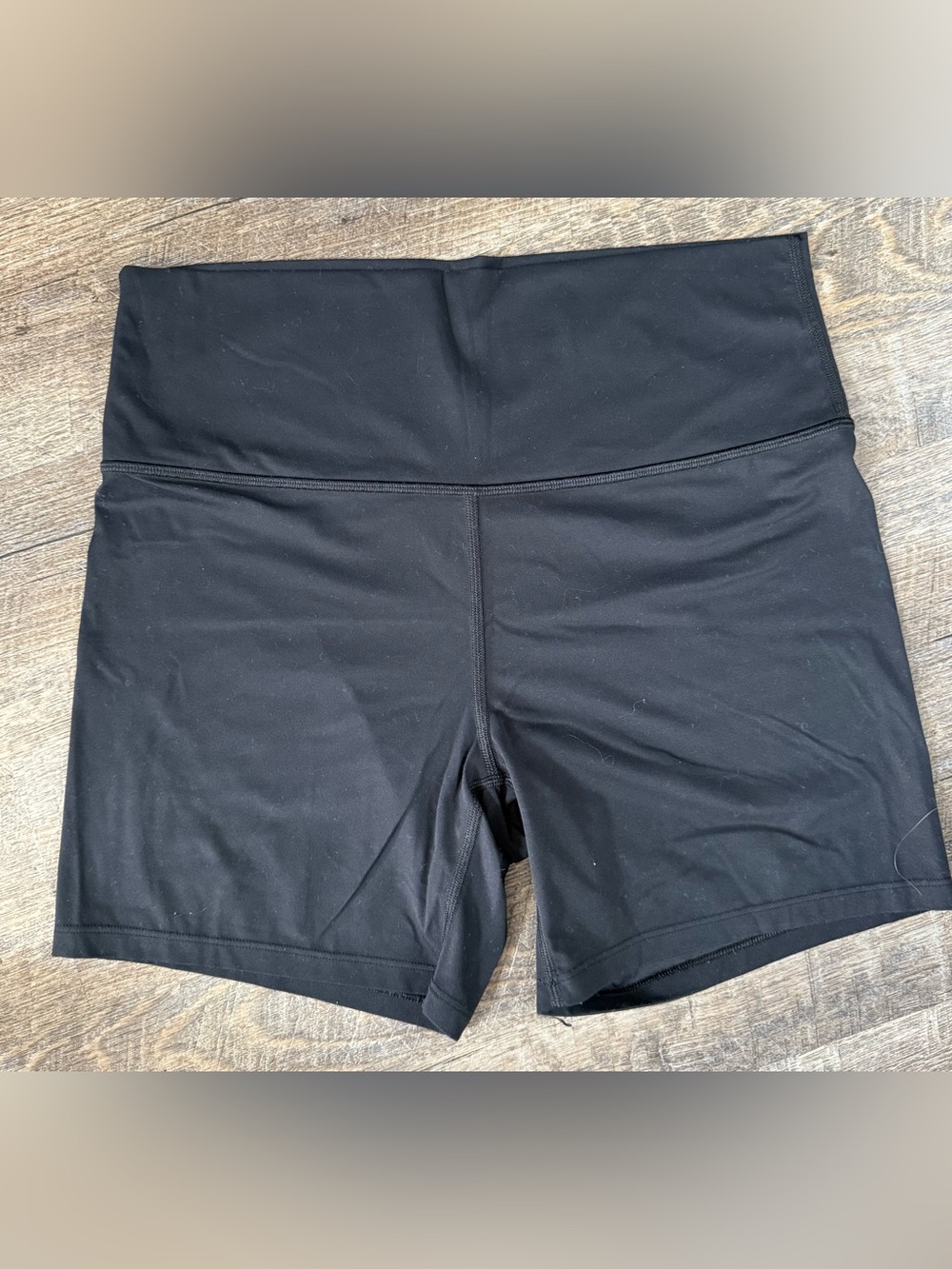 all in motion Black High-Rise Bike Shorts